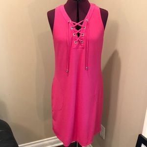 Tommy Bahama Island Cays Lace-Up Dress